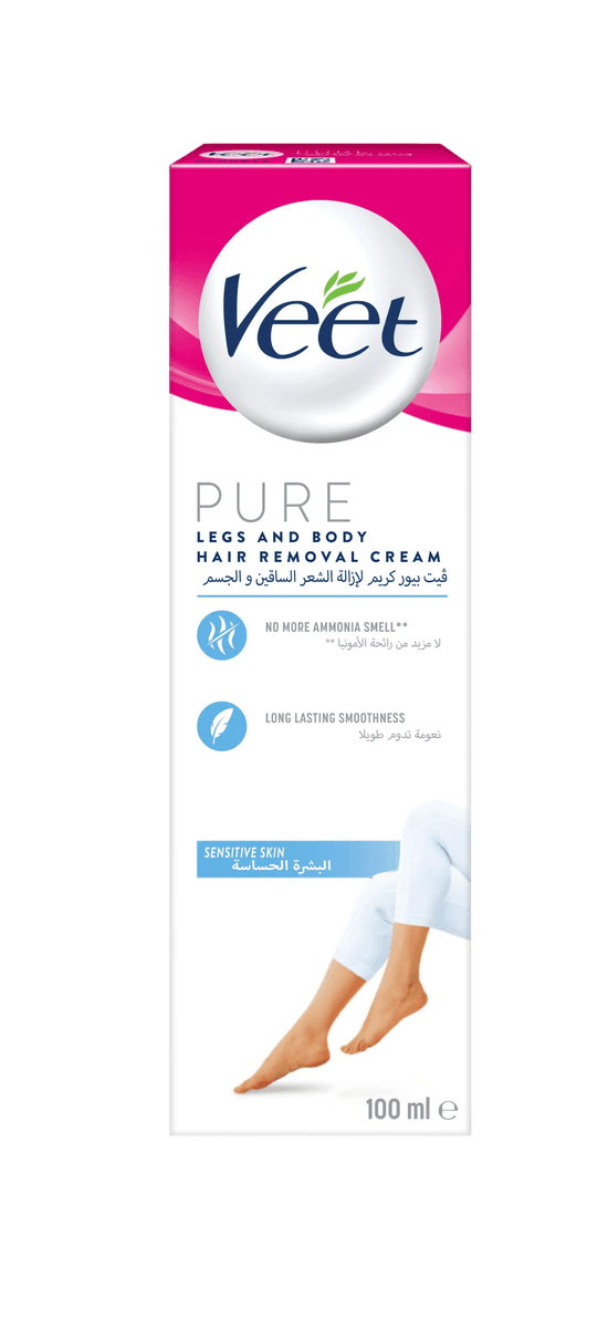 Pure Hair Removal Cream for Body & Legs 100ML