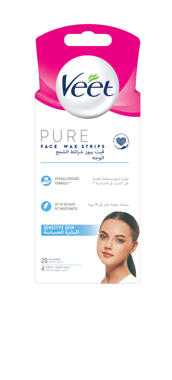Pure Cold Wax Strips Face 20  Strips
